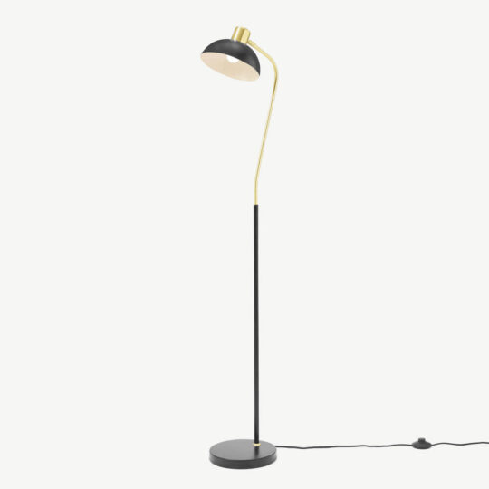 BLACK FLOOR LAMP