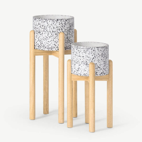TERRAZZO PLANT POTS